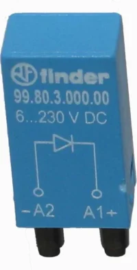 Finder Freilaufdiode 6..220VDC für Fas. 94.82/83/84 99.80.3.000.00