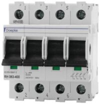 DOEPKE Hauptschalter 63A 4-polig IP40 Einb RH 063-400