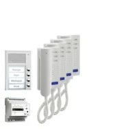 TCS Tür Control Paketlösung Aufputz 4 Wohneinheiten PPA04-EN/02