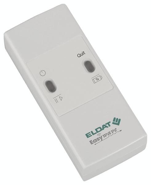 Eldat ELDAT RCL07E5002B02-02K Ruf-Empfänger Easywave 868MHz 2Kanal IP54 12-24V DC weiß