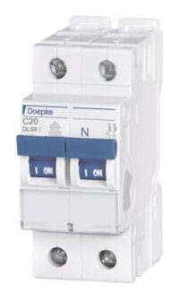 DOEPKE Leitungsschutzschalter UC C 20A DLS 6I C20-1+N 10KA 1+N 400V 2TE 50Hz