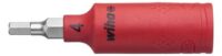 Wiha 246 1/4z Bits socket 4x65mm Steckschlüsseleinsatz isoliert 43110