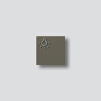 Siedle&Söhne Licht-Taste Bernst-Glim mit Lichtsymbol 200029979-00