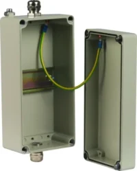 Dehn Aluminium-Gehäuse AP-IP65 Reiheneinbaugerät max.5TE ALGA 5