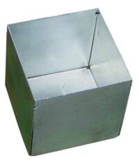 Rutec 57150 Einputzgehäuse f.57201-57216 aus Metall 76x76x74mm