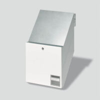 Siedle&Söhne Durchwurfbriefkasten 3-fach, für Mauereinbau weiß BKV 611-3/3-0 W