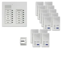 TCS Tür Control Audio Außenstation Pack 14 PUK 2reihig14Tast Unterputz PPUF14/2-EN/02