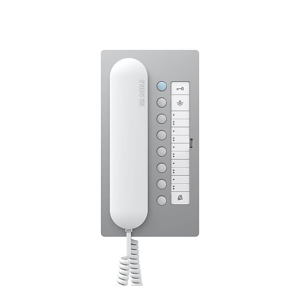 Siedle Siedle&Söhne Bus-Telefon Comfort Aluminium/weiß BTC 850-02 A/W