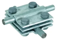 Dehn Kreuzstück St/tZn für Rd 8-10/8-10mm KS8.10810FL30ZPSTTZN