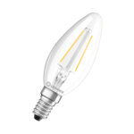 Ledvance LED CLASSIC B P 2.5W 827 FIL CL E14 250lm 2700K LED-Minikerze