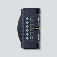 Siedle&Söhne Klemmblock Schwarz TM 612-1