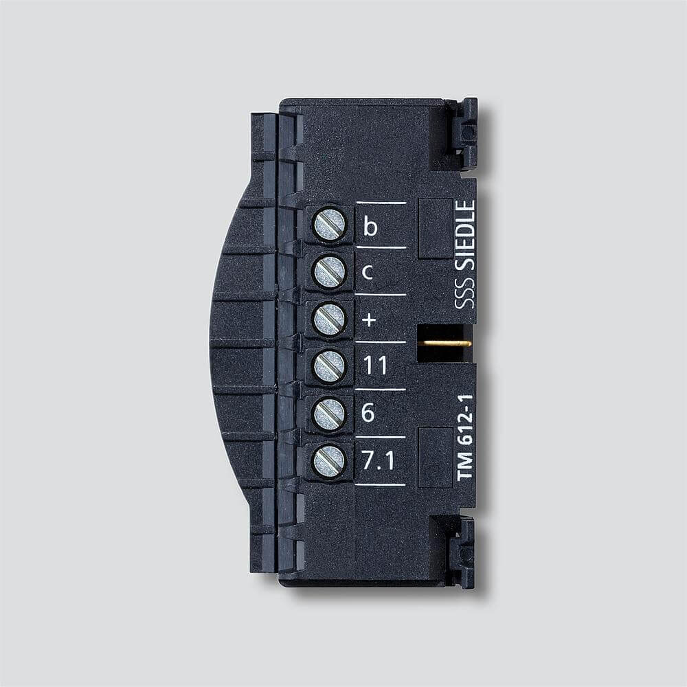 Siedle Siedle&Söhne Klemmblock Schwarz TM 612-1