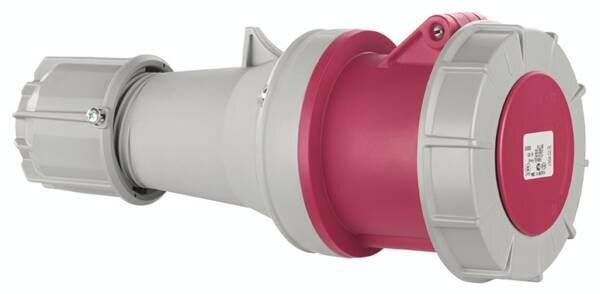 ABL ABL CEE-Kupplung 3-polig 63A IP67 500V/schwarz 7h K33S55 Schraubkl ger Kunststoff Verschr