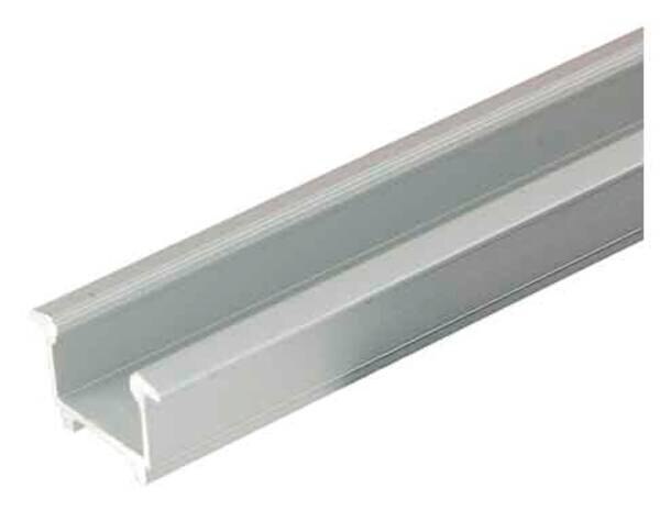 Rutec Rutec 68435 Aluminium Profil Profi Hoch Kragen H:18mm 2m eloxiert