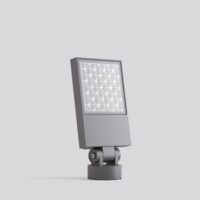 BEGA LED-Anbaustrahler 42,5W Konv DALI 84441AK3 1LED si 3000K ws 2660lm si mt