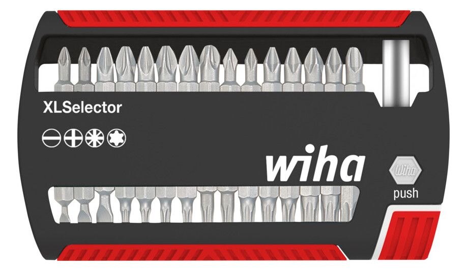 Wiha 7948-005 Bit Set XLSelector Standard 25mm 29417