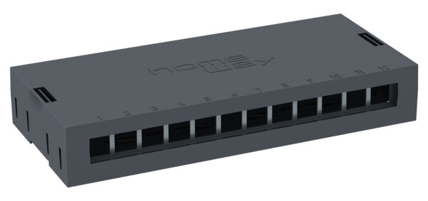 Verteilerfeldbox homeBox NX12 flat anthrazit HW-NX12FLATANTH