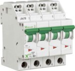 Eaton (Installation) Leitungsschutzschalter D 4A, 4-polig Steckklemme PLI-D4/4
