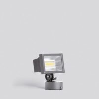 BEGA LED-Anbaustrahler 11,9W Konv 1LED 84510AK4 si 4000K ws 1061lm si mt Alu