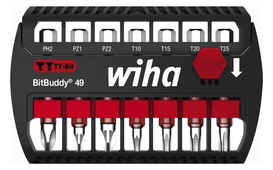 Wiha SB 7946TY-904 BitBuddy® 49 Bit Set TY-Bit 49mm 42117