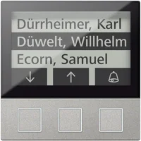 TCS Tür Control Display 3 Tasten si 256 Wohneinheiten AMI11603-0010