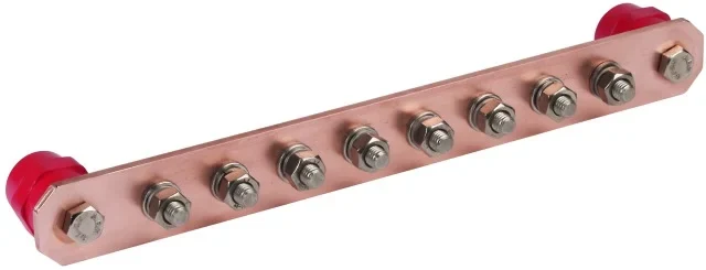 Dehn Dehn Potentialausgleichschiene ohne Abdeckung Cu PAS I 8AP M10 CU