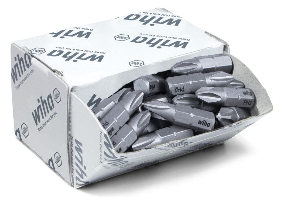 Wiha Wiha 7929Z 7011Z PH2x25mm Bit Set Standard 25mm 08048