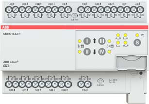 ABB ABB Stotz S&J Schalt-/Jalousieaktor 16-fach 6A, Reiheneinbaugerät SAH/S16.6.7.1