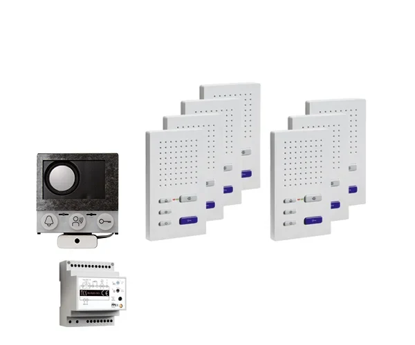 TCS TCS Tür Control audio:pack Einbau für 7 Wohneinheit PAIF070/004
