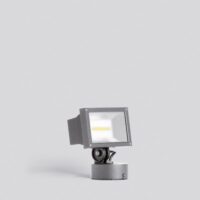 BEGA LED-Anbaustrahler 11,9W Konv 1LED 84507AK4 si 4000K ws 1184lm si mt RF:mt