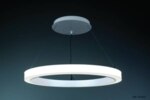 Ø515 H53mm 230V 37 5W IP20 3000K CRI80-RAL9010 AULE-515 Ringleuchte