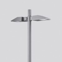 BEGA LED-Aufsatzleuchte 50W 76mm 4000K 84248AK4 6700lm si Konv Alu Gl_tr IP66