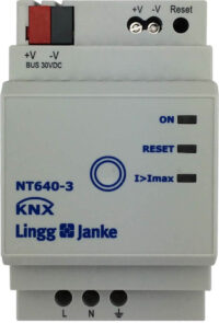 Bild vom Produkt: Lingg&amp;Janke KNX Spannungsversorgung 640mA 3TE NT640-3