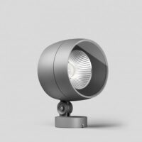 BEGA LED-Anbaustrahler 76W Konv DALI si 85135AK4 1LED 4000K ws 7956lm si mt Alu