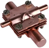 Dehn Kreuzstück Cu für Rd 16/8-10mm KS168.10FL30OVZPCU