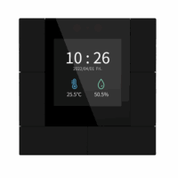 GVS Multifunktions-LCD-Panel (KNX-Secure), parametrierbar als Bedienpanel