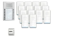 TCS Tür Control audio:pack Aufputz für 14 Wohneinheiten mit Außenstation PES PAAF142/001