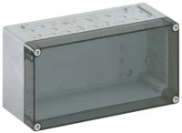 Spelsberg Leergehäuse 690V PC grau transp. AKi 1-t