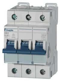 DOEPKE Leitungsschutzschalter UC D 4A 3p DLS 6I D4-3 10KA 400V 3TE 50Hz IP20