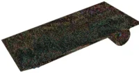 TCS Tür Control Tischzubehör elox natur für Innensta ISH/W3030 ZIT3030-0010