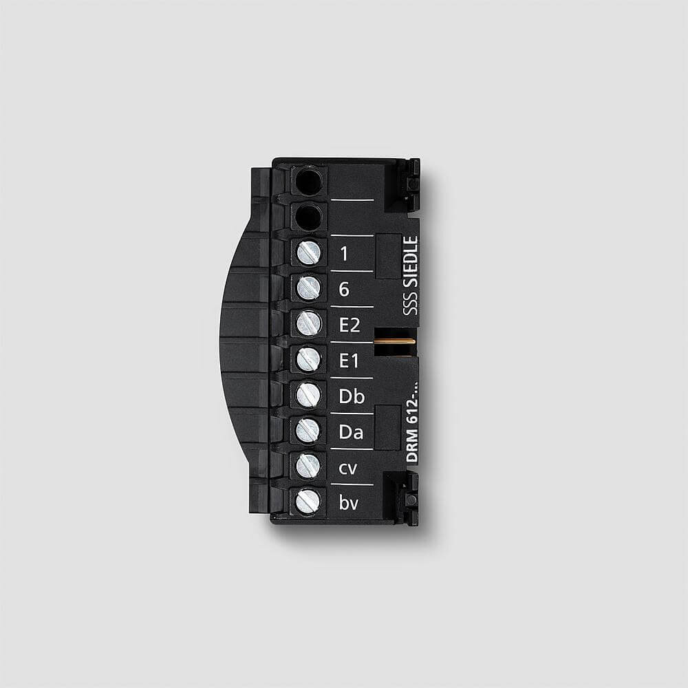 Siedle Siedle&Söhne Klemmblock Schwarz DRM 612-...