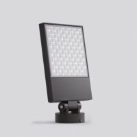 BEGA LED-Anbaustrahler 105W Konv DALI mt 84349 1LED graphit RGBW 6156lm graphit