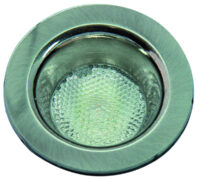 Rutec LED55985WW LED Lichtpunkt 1W warmweiß eisen gebürstet 40° tief