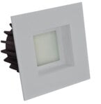Rutec LED55919WW HV-LED Strahler 9W WW 60° IP44 chrommatt