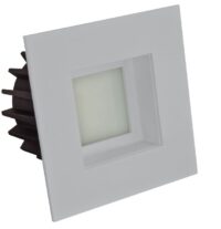 Rutec LED55919WW HV-LED Strahler 9W WW 60° IP44 chrommatt