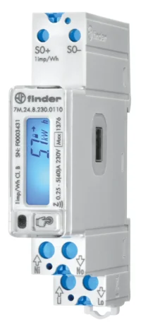 Finder Energiezähler 7M.24.8.230.0110
