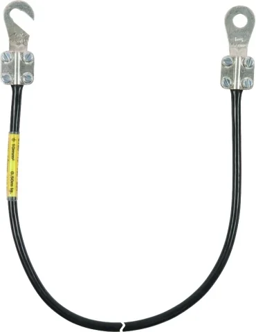 Dehn Dehn Erdungsleitung 10mmq/L 1,0m schw. EL10L105M1KS #410411