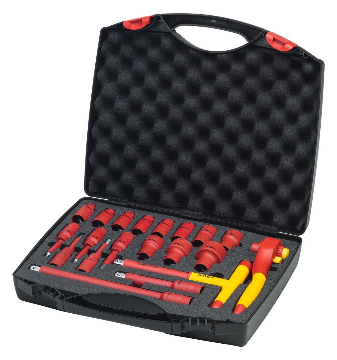 Wiha 7208NK2001 Ratschenschlüssel Set isoliert 1/2z 43024
