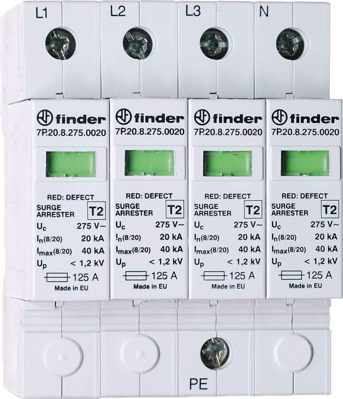 Finder Finder Überspannungsableiter 7P.25.8.275.1020
