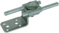 Dehn Anschlusslasche Z-Form, für Rd 8-10mm ALZFDUL610B5265L81AL